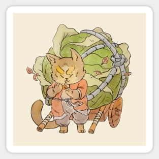 Big Catto's Big Lettuce Delivery Service Sticker